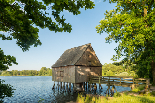 Link zum Pfahlhaus in Plothen, in der interaktiven Naturpark-Erlebniskarte